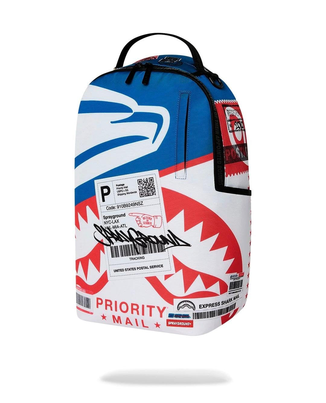 Zaino Sprayground bianco USPS SPRAYGROUND SPECIAL DELIVERY BACKPACK