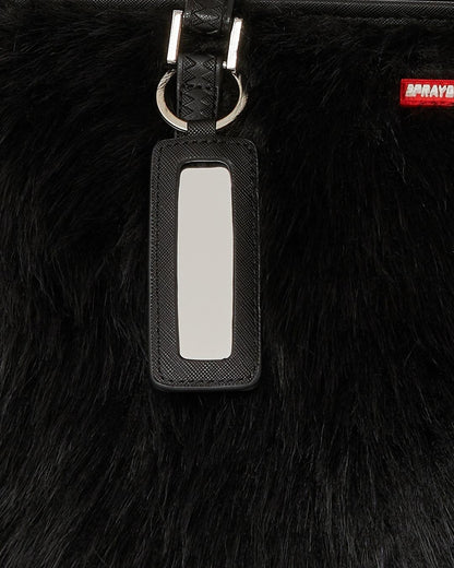 Borsa Sprayground nero "FUR CRAY BLACK TOTE"