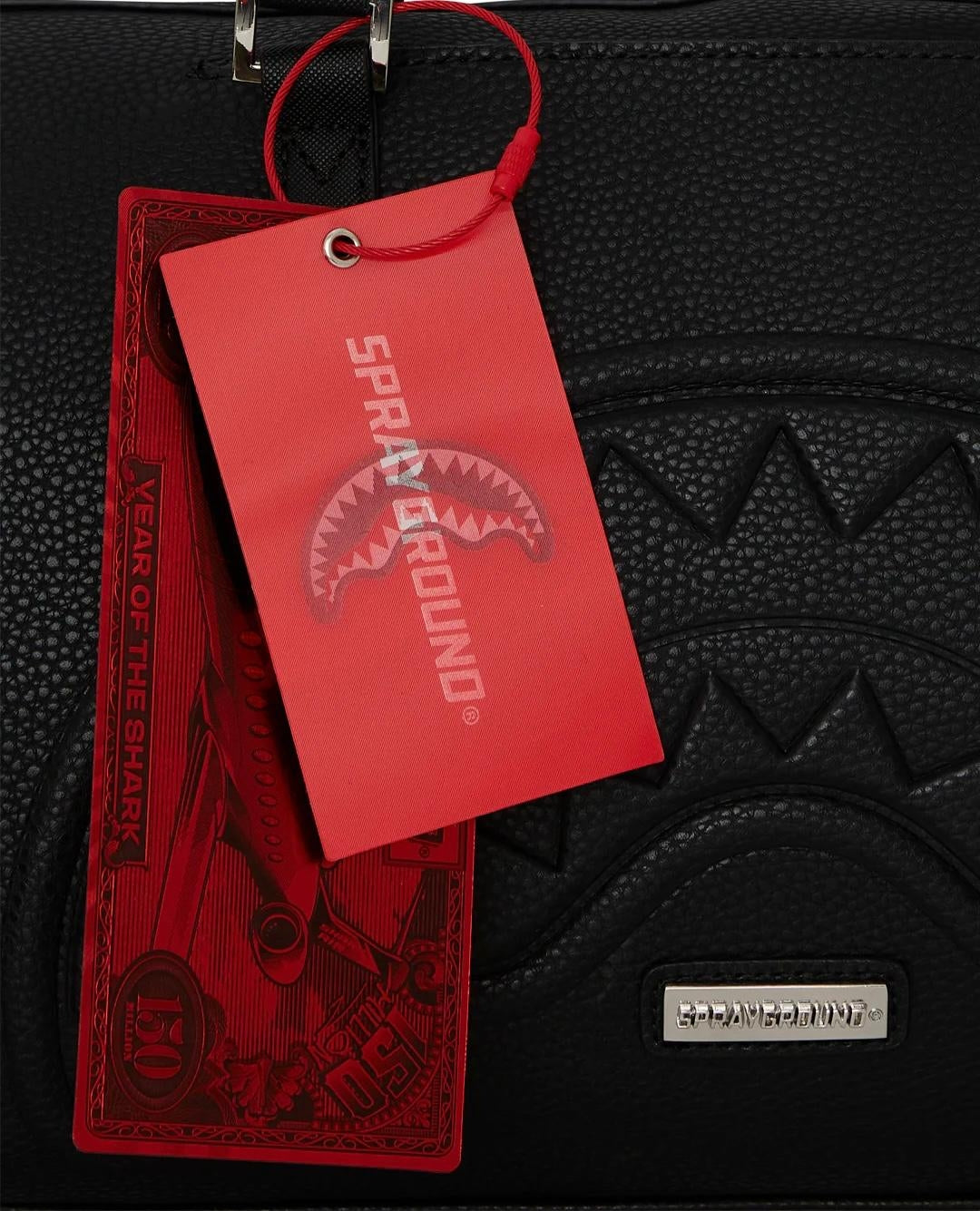 Borsa Sprayground nero Night sky mini duffle