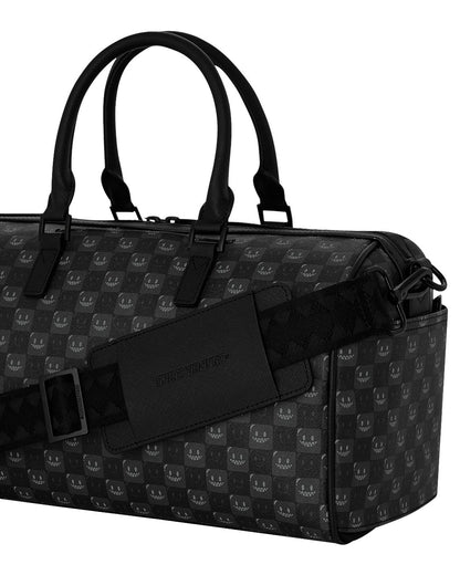 Borsa Sprayground nero SHARKS IN PARIS WTF BUBBLY BLACK CHECK MINI DUFFLE
