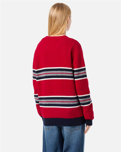Maglia Iceberg in lana con logo e ricami