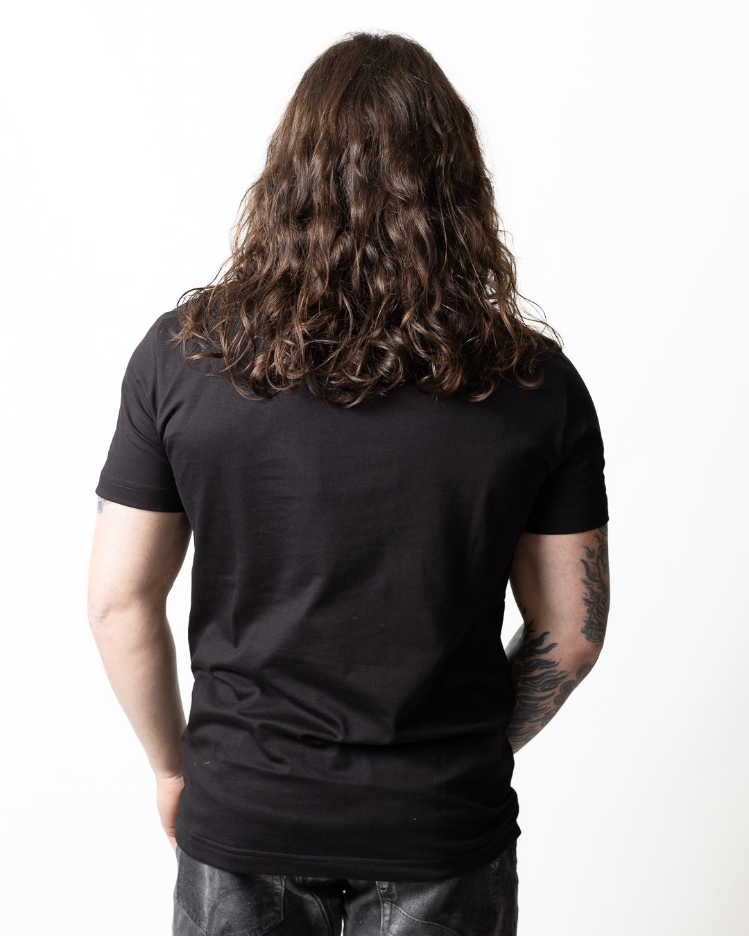 T-Shirt John Richmond con ricamo e stampa uomo