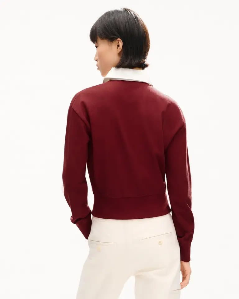 Felpa polo Kenzo Paris logo ricamato