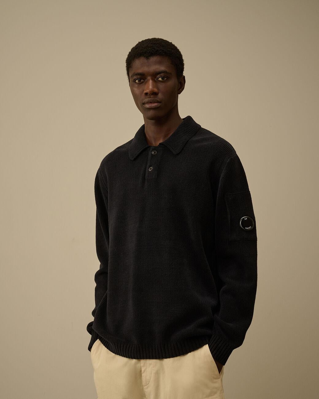 Maglia C.P. Company polo in ciniglia