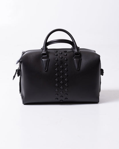 Borsa John Richmond con logo "JR" e borchie