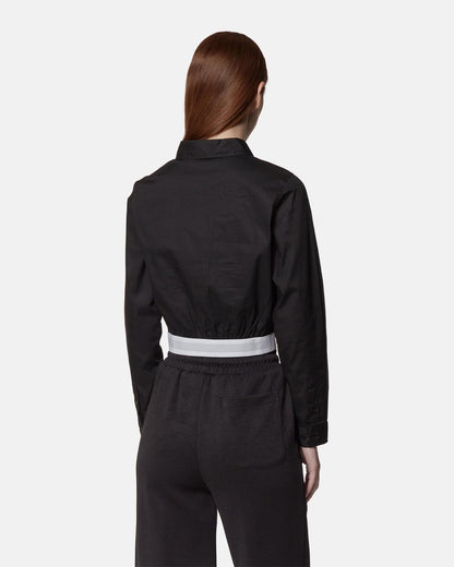 Camicia Richmond X cropped con fascia logata donna