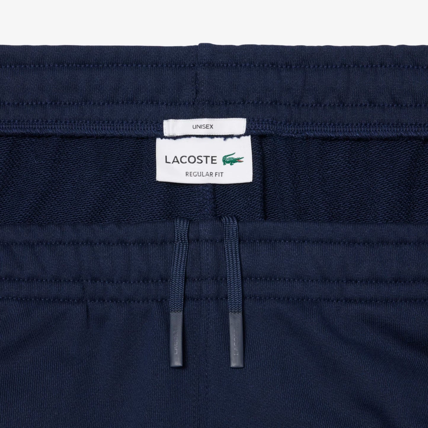 Bermuda Lacoste in felpa con logo tonal uomo