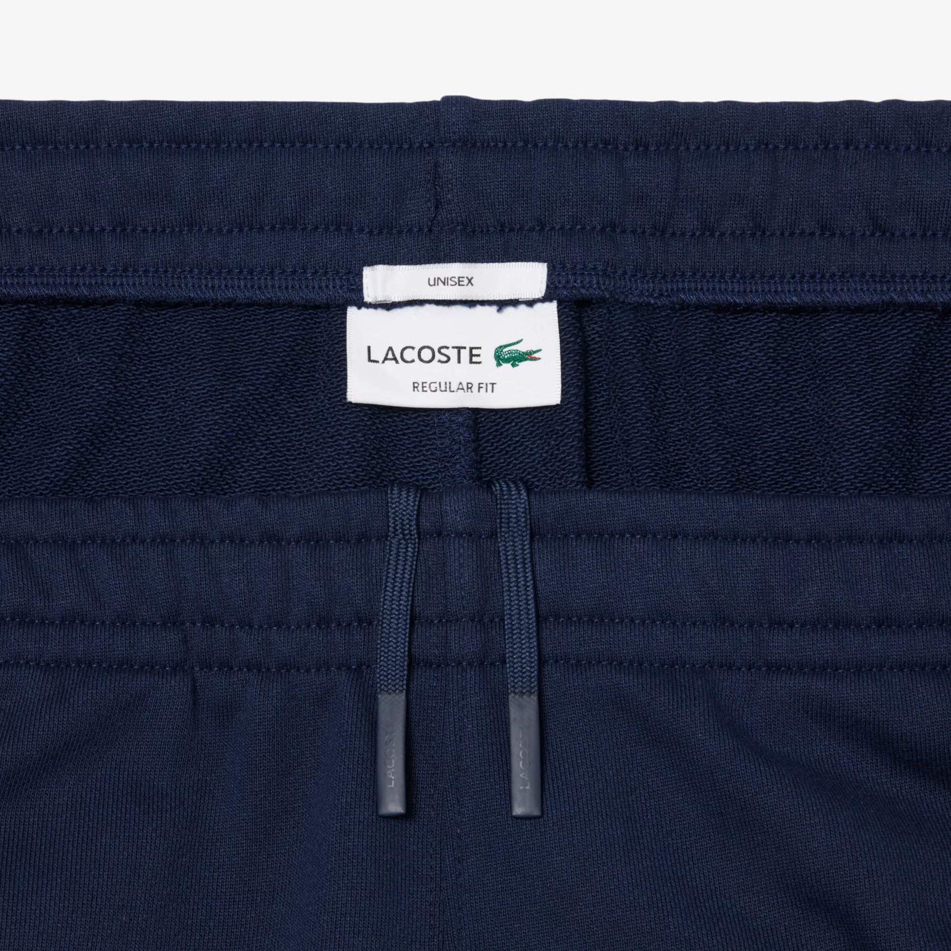 Bermuda Lacoste in felpa con logo tonal uomo
