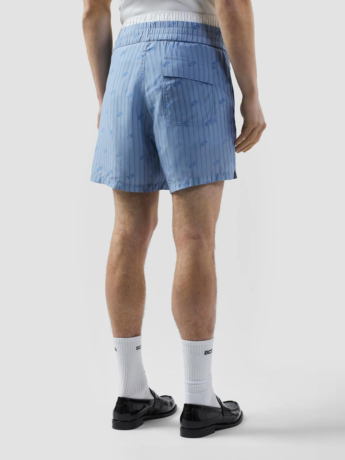 Short GCDS "Logo Stripes" uomo