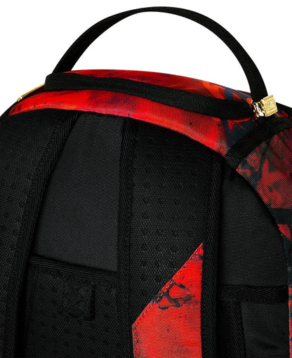 Zaino Sprayground rosso DIABLO GRAFF MURAL BACKPACK