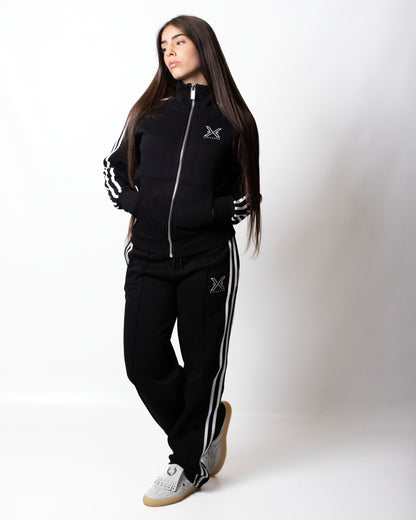 Pantalone Richmond X in felpa con bande a contrasto donna