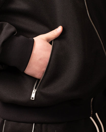 Felpa MSGM fullzip in nylon