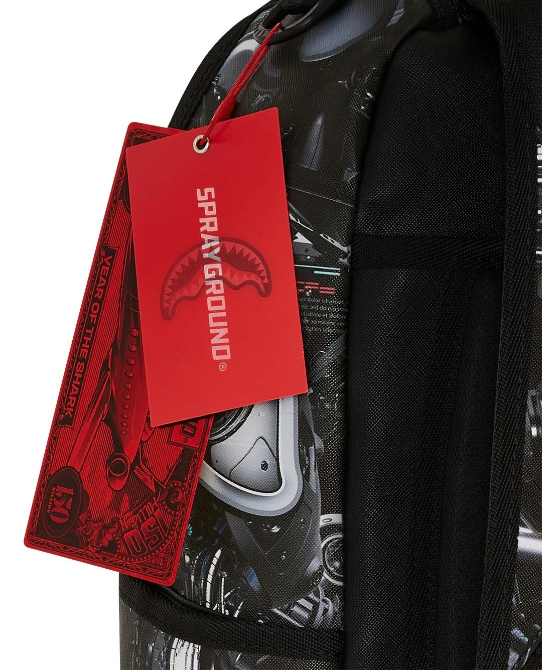 Zaino Sprayground nero Split cybershark dlxsv backpack