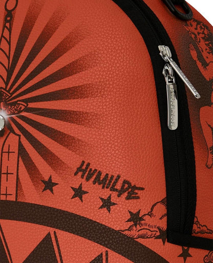 Zaino Sprayground rosso JON Z TATTOOS BACKPACK 