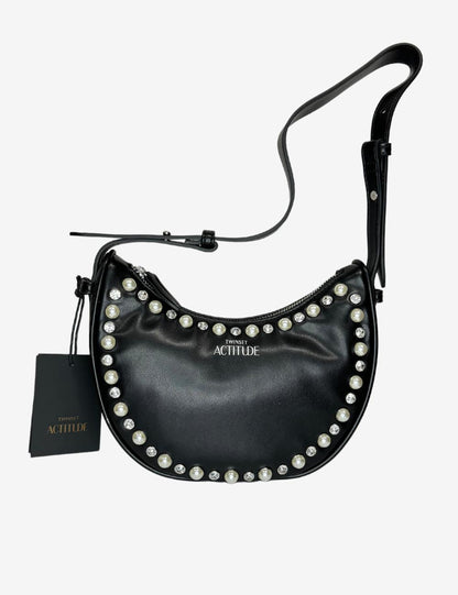 Borsa Twinset Actitude con perline e gioielli donna