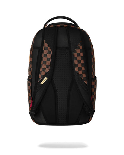 Zaino Sprayground marrone EMBOSSED CHECK BROWN BACKPACK