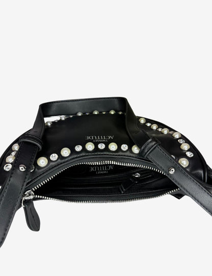 Borsa Twinset Actitude con perline e gioielli donna