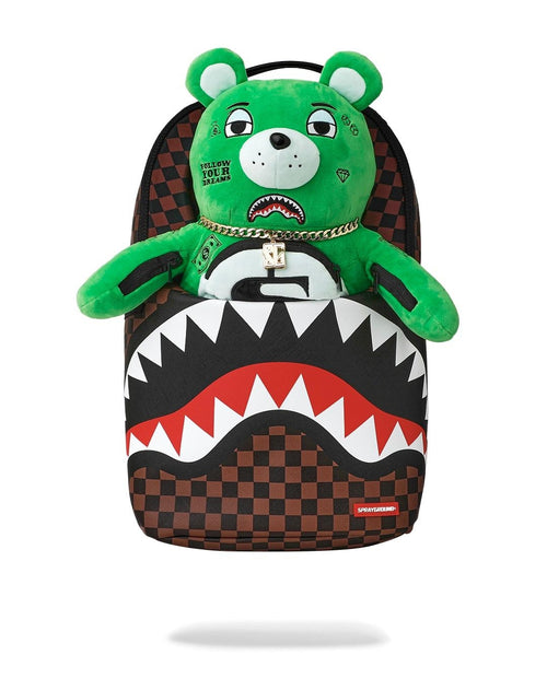 Zaino Sprayground marrone BEAR POUCH 2N1 BACKPACK