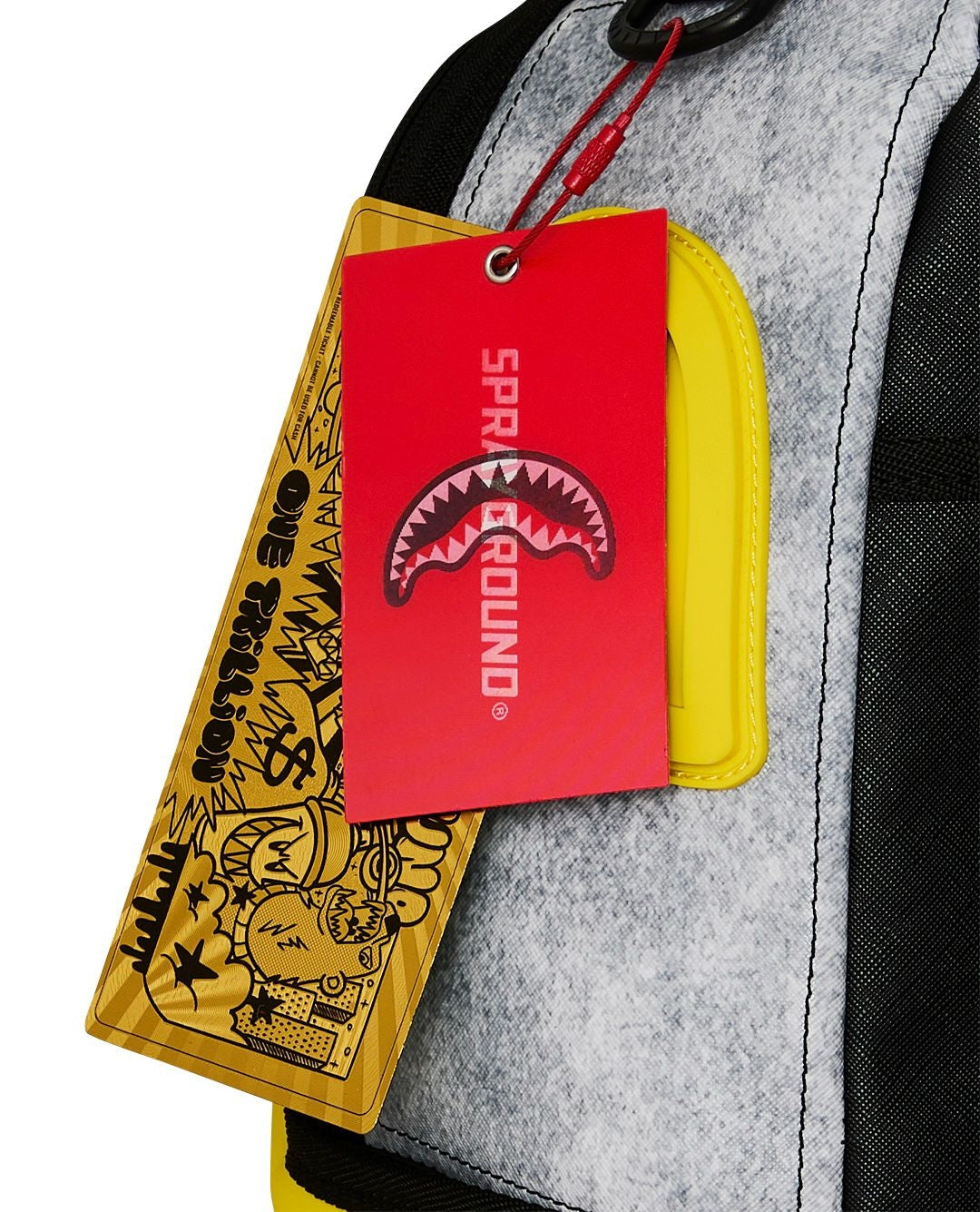 Zaino Sprayground grigio e giallo OFFROAD BACKPACK 