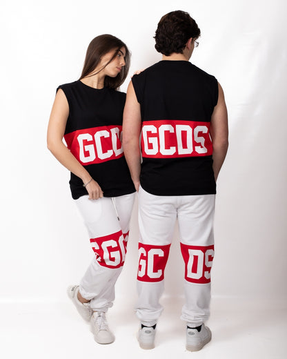 Pantalone GCDS "Band Logo" in felpa