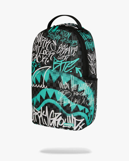 Zaino Sprayground nero SPRAY POETRY III DLXSV BACKPACK