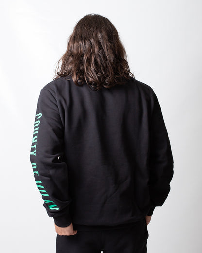 Felpa Marcelo Burlon girocollo stampata uomo