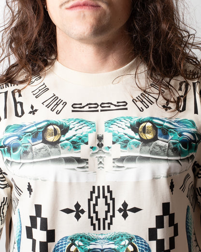 T-Shirt Marcelo Burlon "Patagonia" uomo