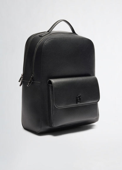 Zaino Liu Jo in pelle con placca in metallo