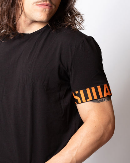 T-Shirt Dsquared2 con fascia logata sulla manica