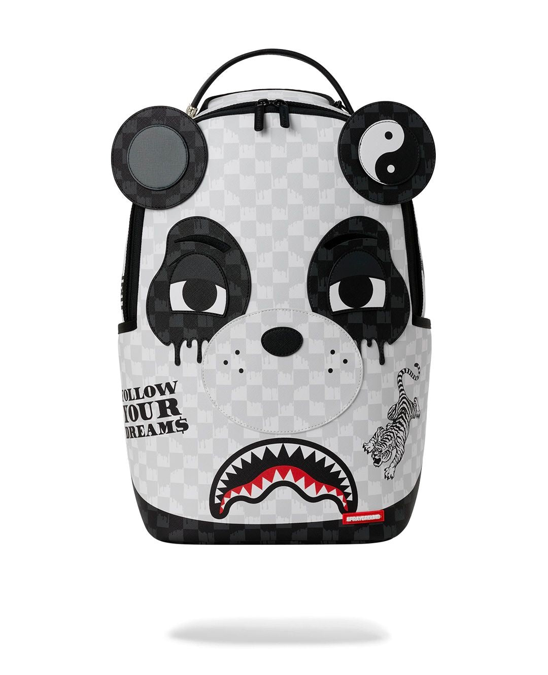 Zaino Sprayground bianco PANDA FACE BACKPACK 