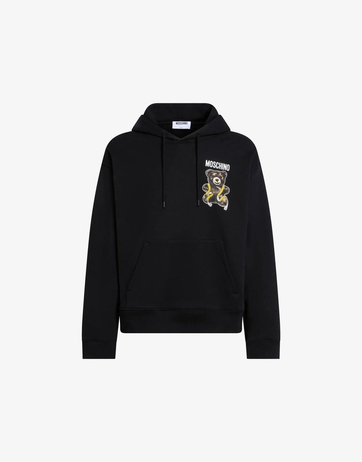 Felpa Moschino con cappuccio "Teddy Bear Print" uomo