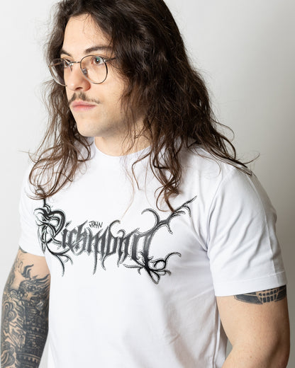 T-Shirt John Richmond con logo strass uomo