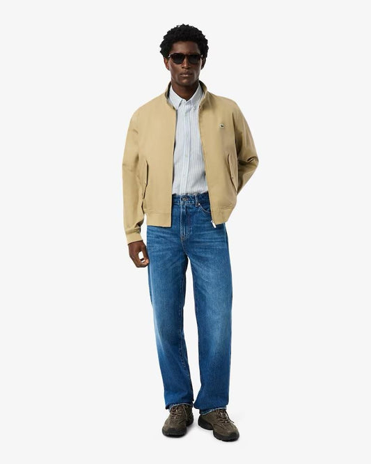 Camicia Lacoste a strisce in lino uomo