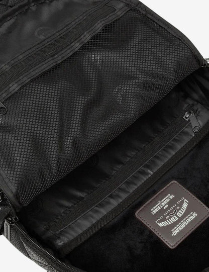 Zaino Sprayground nero quilt with 1 line stitch backpack