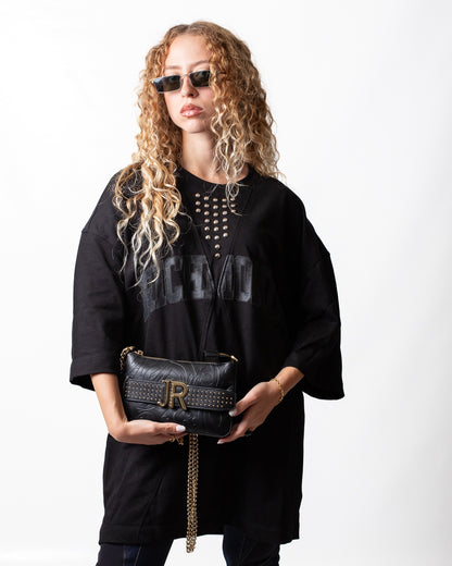 Borsa John Richmond "Shoulder Bag" jacquard donna