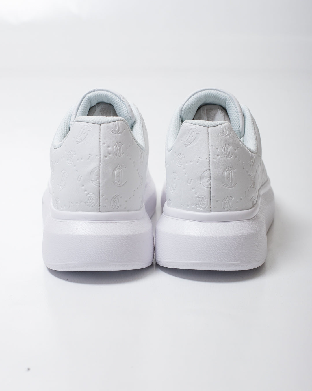 Sneakers Just Cavalli in ecopelle con logo jacquard uomo