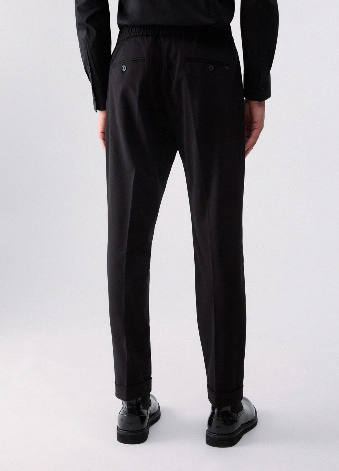 Pantalone Liu Jo "JoggJersey"con logo metallico