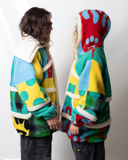 Giubbotto Barrow teddy jacket multicolor