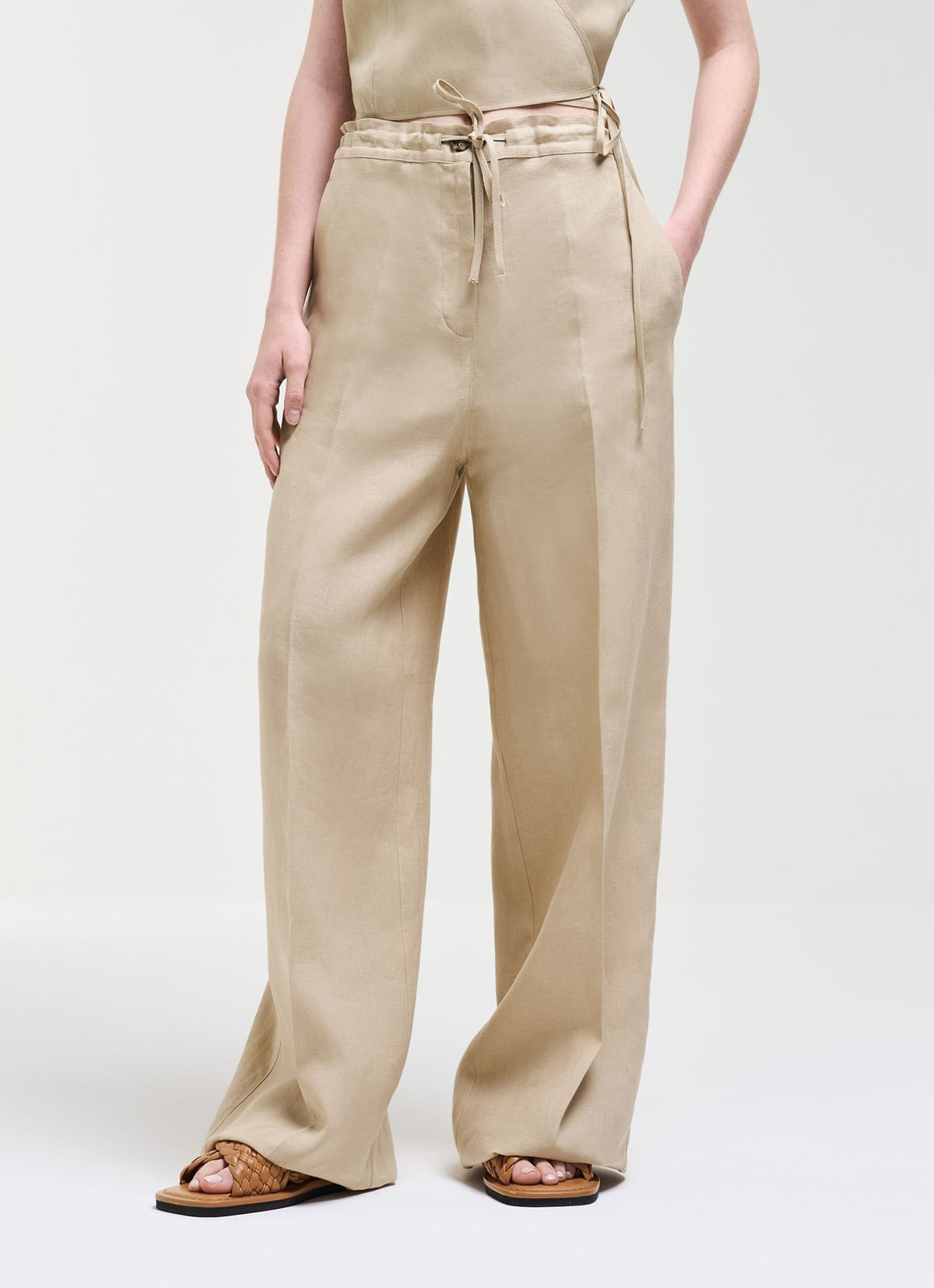 Pantalone Colmar "Unique" in lino donna