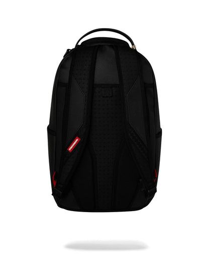 Zaino Sprayground nero SHARK CENTRAL BLACK EMBROIDERED SHARK BACKPACK