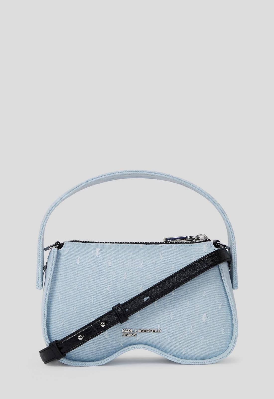 Borsa Karl Lagerfeld Jeans in denim con manico donna