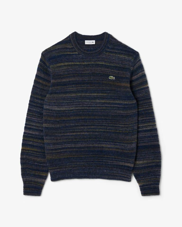 Maglia Lacoste girocollo a strisce uomo