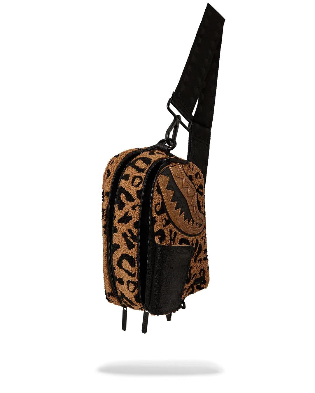Tracolla Sprayground marrone chenille cheetah backpack sling