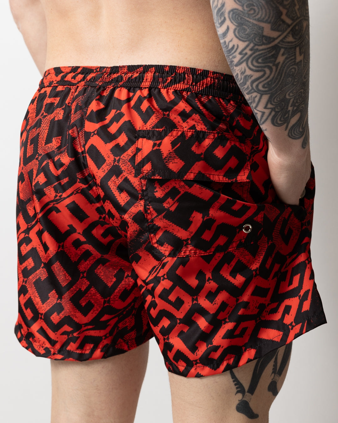 Boxer mare GCDS monogram all-over uomo