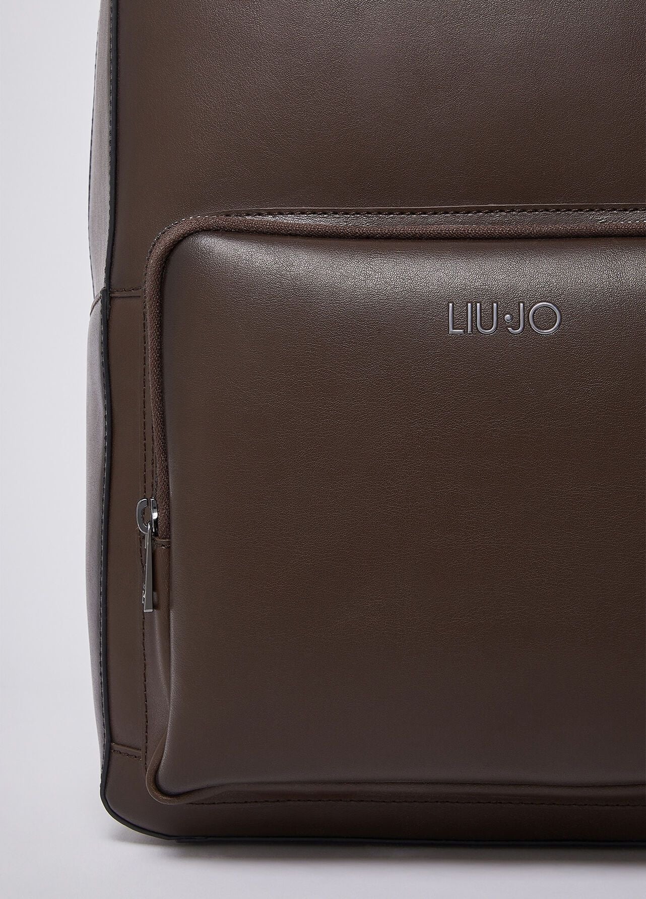 Zaino Liu Jo in pelle con logo in metallo