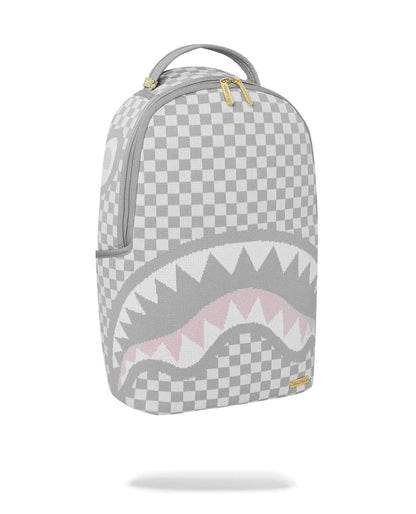 Zaino Sprayground bianco Knit sharks in paris in cream dlx backpack