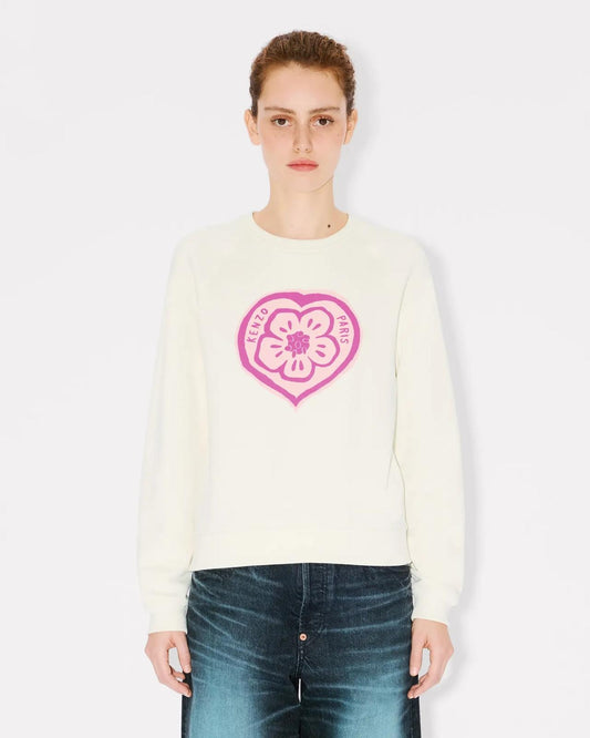 Felpa Kenzo girocollo "Boke Heart Classic" donna