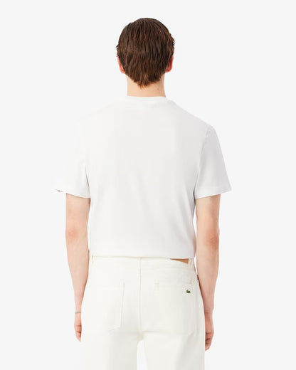 T-Shirt Lacoste con fasce logate uomo