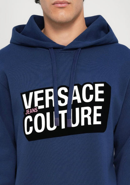 Felpa Versace Jeans Couture "Fleece Logo Square" uomo