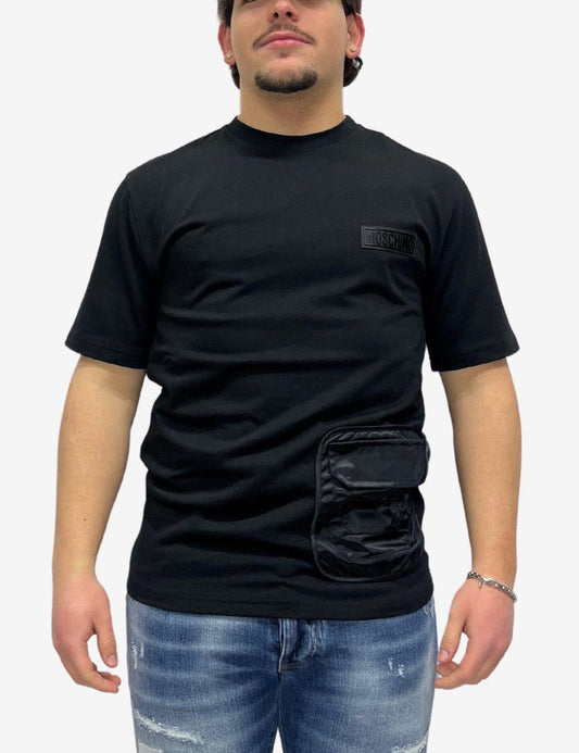 T-Shirt Moschino con taschino uomo